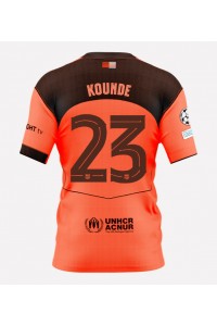 Barcelona Jules Kounde #23 Jalkapallovaatteet Kolmaspaita 2025-26 Lyhythihainen